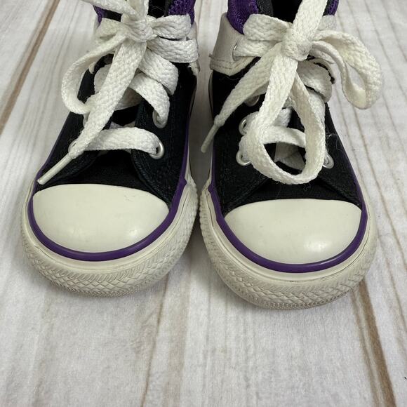 converse chuck taylor all star toddler high tops 4C - Picture 3 of 8